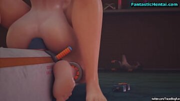 أنيمي مفلس Hentai Queen Bridgitte’s Tracer Machine