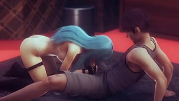 نيكو من DOA Hentai Game يمارس الجنس مع فتاة ألعاب ساخنة في فيديو جنسي على قناة Porn Tube